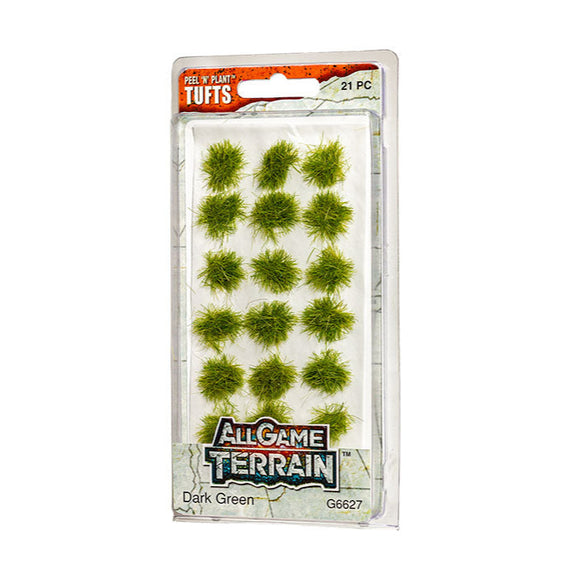 All Game Terrain - Dark Green Grass Tufts (G6627)