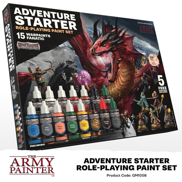 The Army Painter GameMaster: Adventure Starter Role-Playing Paint Set (GM1008)