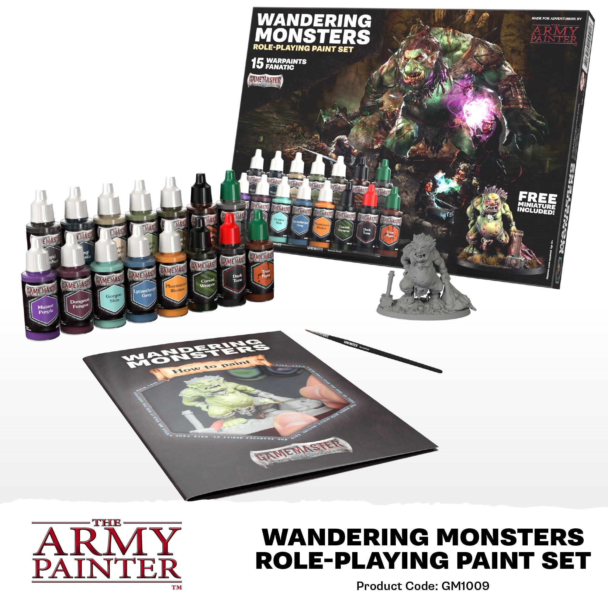 army painter d&d monsters paint set GameMaster: Wandering Monsters Paint Set