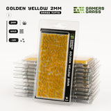 GamersGrass: Tufts - Golden Yellow (2mm Wild) (GG2-GY)