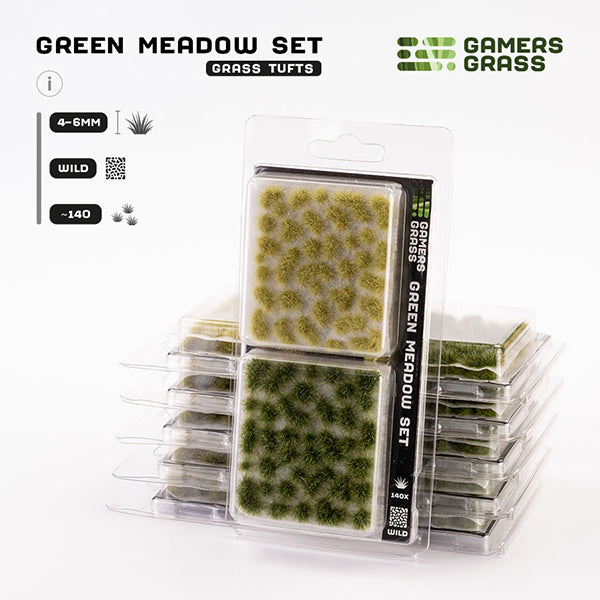 「コーンフィールド」セットと「GISMOW」セット2点 GamersGrass: Tufts - Green Meadow Set (GGSET-GM) – Gnomish Bazaar