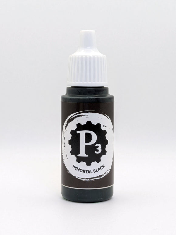 P3 Paint: Immortal Black (18ml) (N176) - 2025 Edition