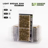 GamersGrass: Tufts - Light Brown (6mm Wild) (GG6-LB)