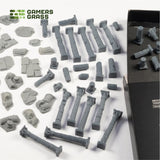 GamersGrass: Boxed Set - Mediterranean Temple Basing Box (GGSB-MTBB)