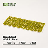 GamersGrass: Tufts - Moss (2mm Wild) (GG2-MO)