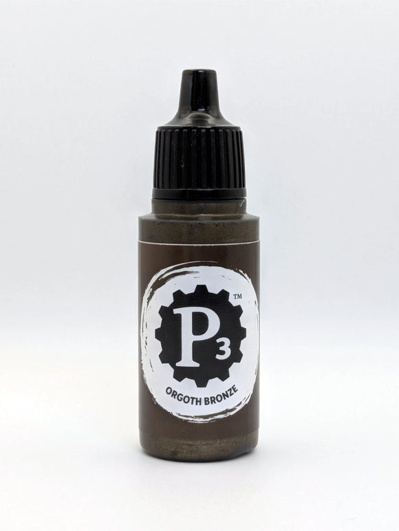 P3 Paint: Orgoth Bronze (Metallic) (18ml) (N230) - 2025 Edition
