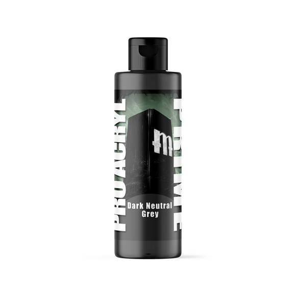 Monument Hobbies Pro Acryl: PRIME - Dark Neutral Gray (120ml) (MPAP-005)