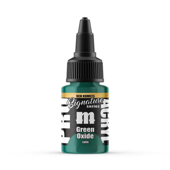 Monument Hobbies Pro Acryl: Ben Komets - Green Oxide (Satin) (22ml) (MPA-S16)