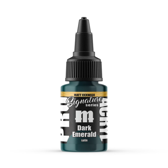 Monument Hobbies Pro Acryl: Matt Cexwish - Dark Emerald (Satin) (22ml) (MPA-S20)