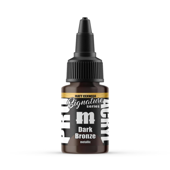 Monument Hobbies Pro Acryl: Matt Cexwish - Dark Bronze (Metallic) (22ml) (MPA-S24)