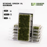 GamersGrass: Tufts - Strong Green XL (12mm Wild) (GG12-SG)