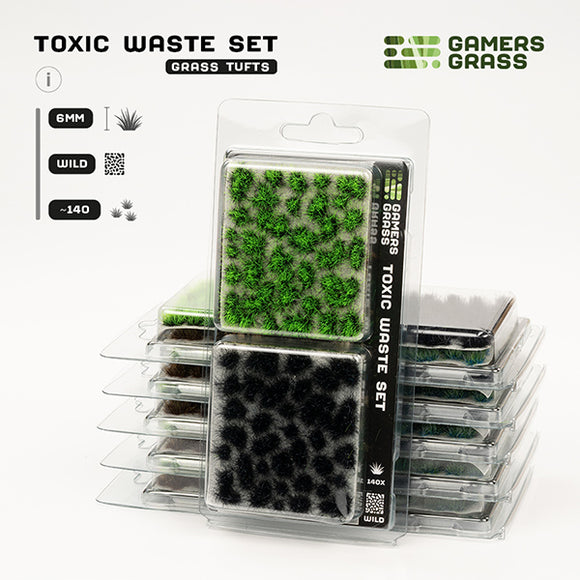 GamersGrass: Tufts - Toxic Waste Set (GGSET-TW)