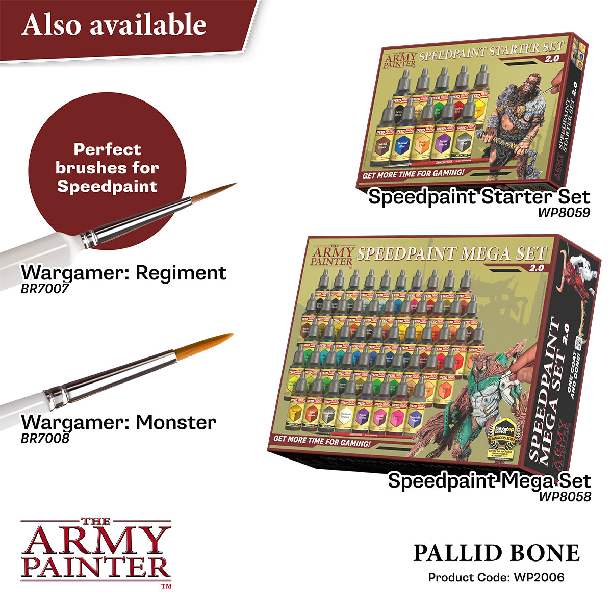 The Army Painter: Speedpaint - Pallid Bone (18ml) - Game Nerdz