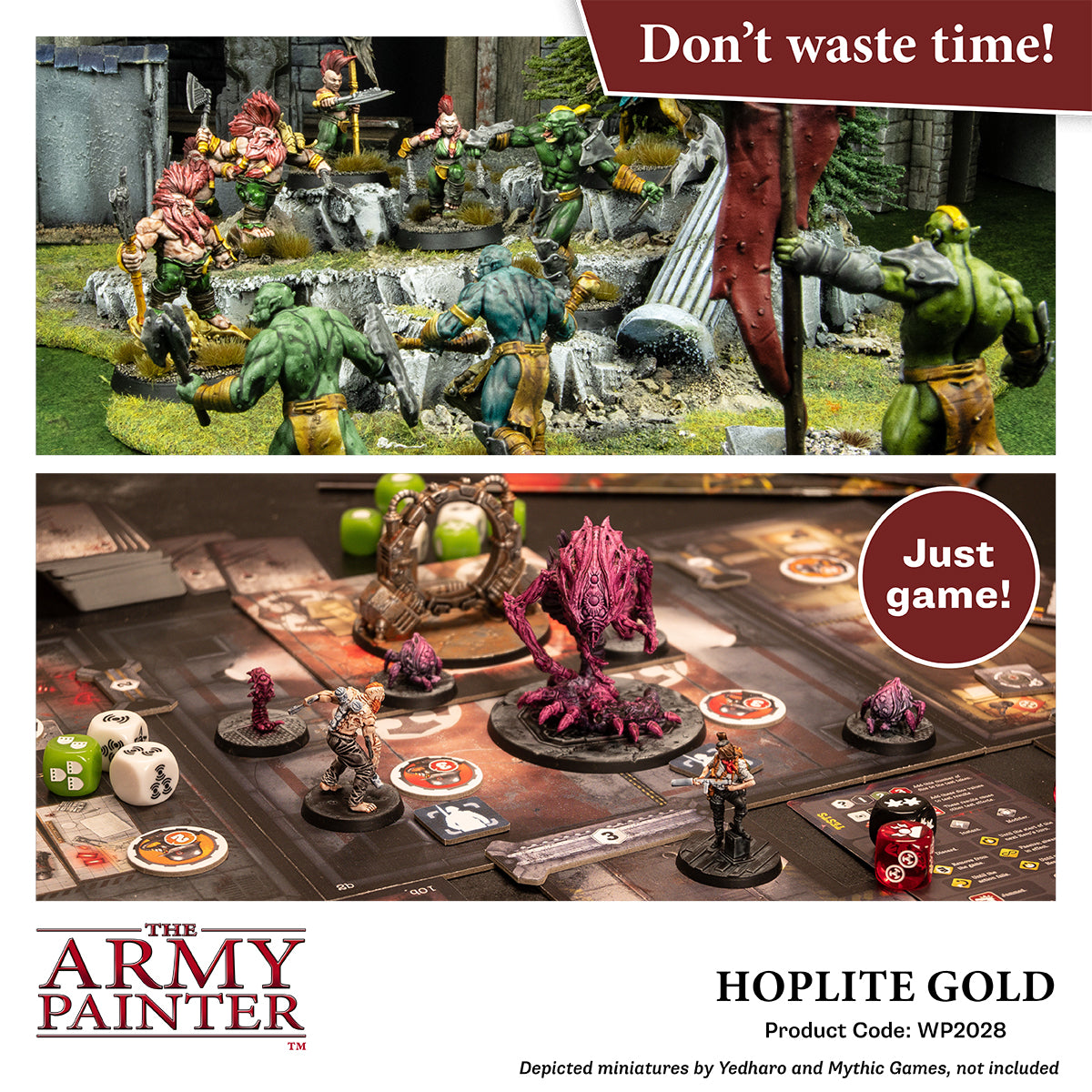 Army Painter Speedpaint Metallic 2.0 Hoplite Gold 18 ml - Guardian Games