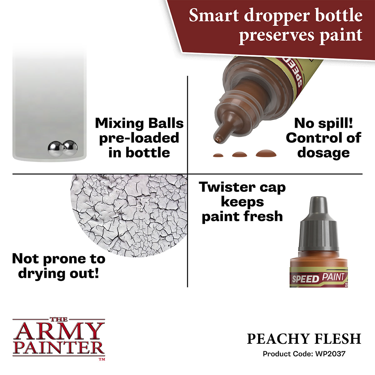 Army Painter Speedpaint 2.0: Peachy Flesh