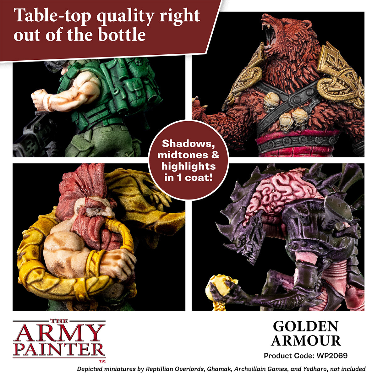 Acheter Peinture figurine Army Painter : Speedpaint - Golden Armour - Army  Painter