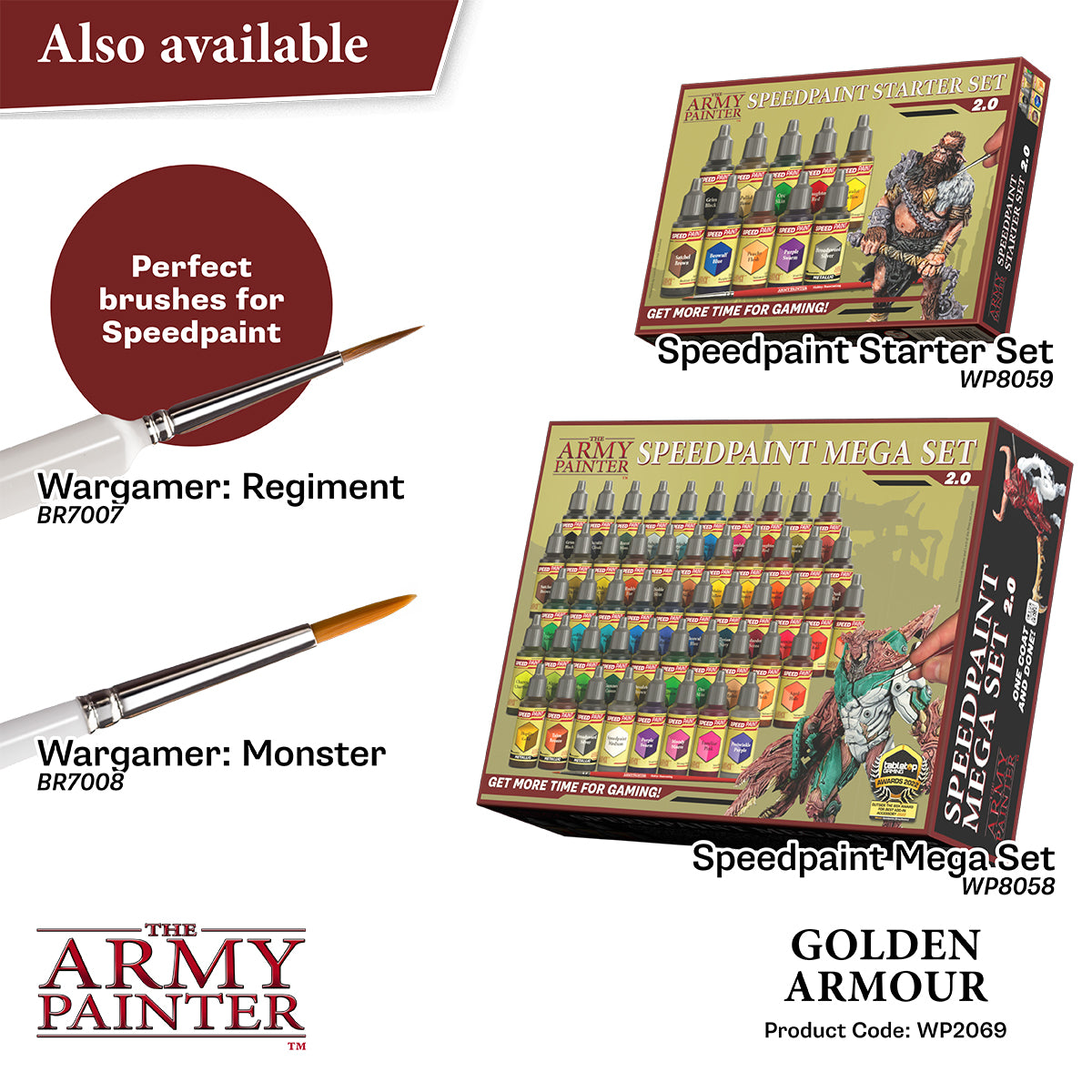 The Army Painter - Speedpaint Metallics Set 2.0