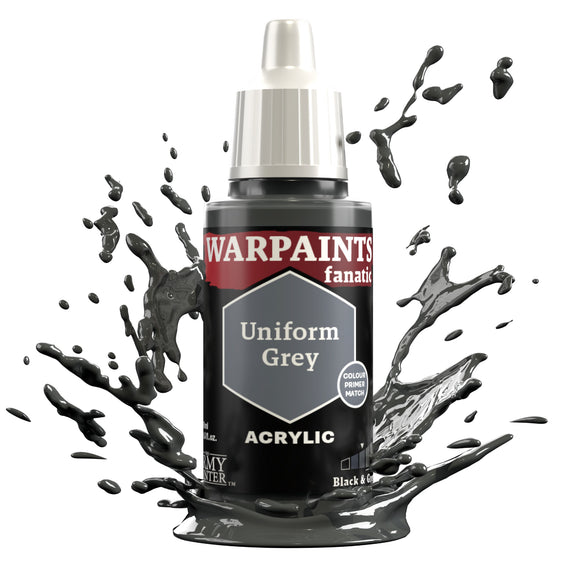 PREORDER - The Army Painter Warpaints Fanatic: Uniform Grey (WP3003) - Expected to ship Apr. 24