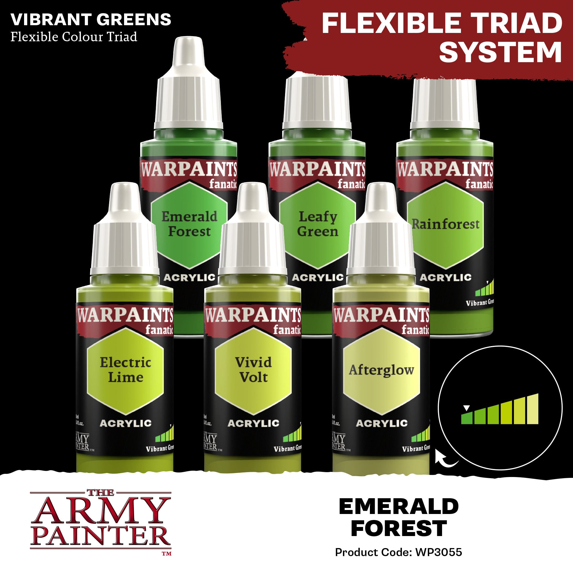 The Army Painter Warpaints Fanatic: Emerald Forest (WP3055
