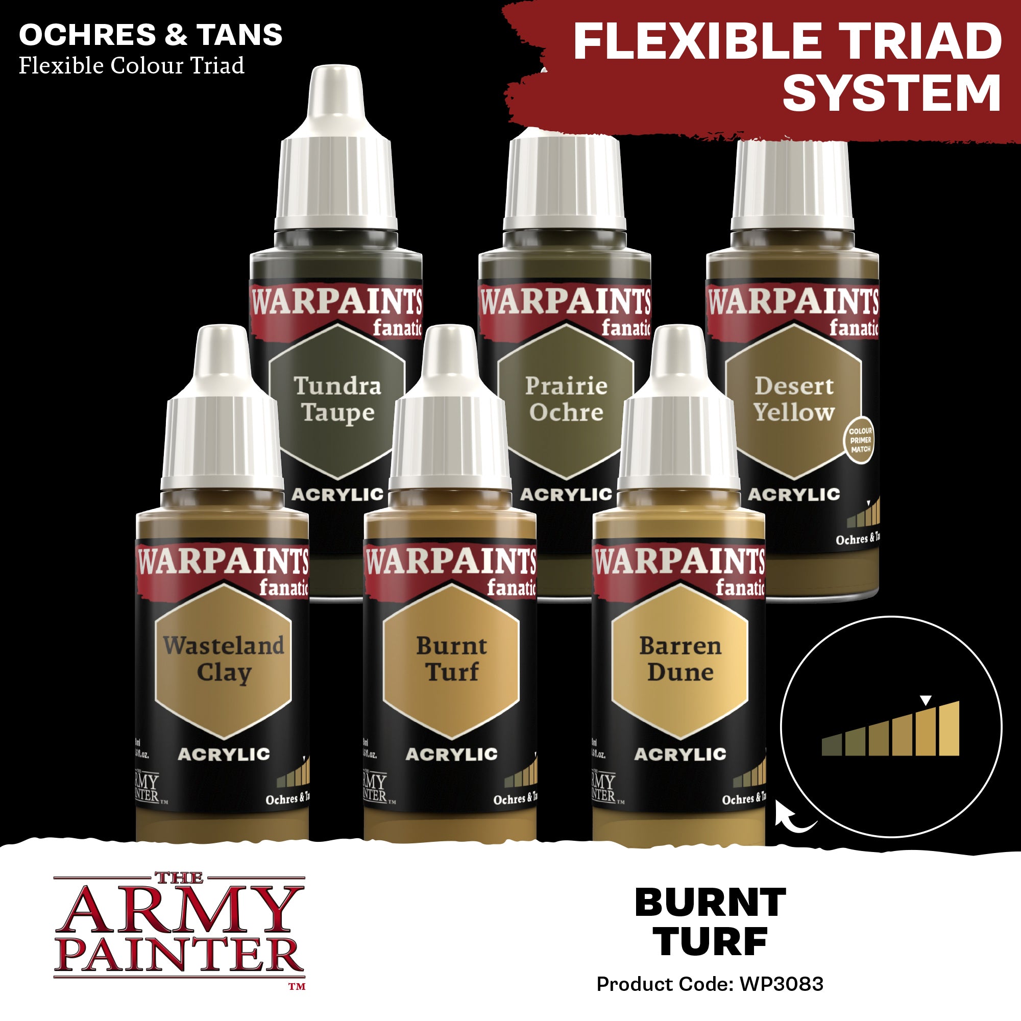 The Army Painter Warpaints Fanatic: Burnt Turf (WP3083) – Gnomish