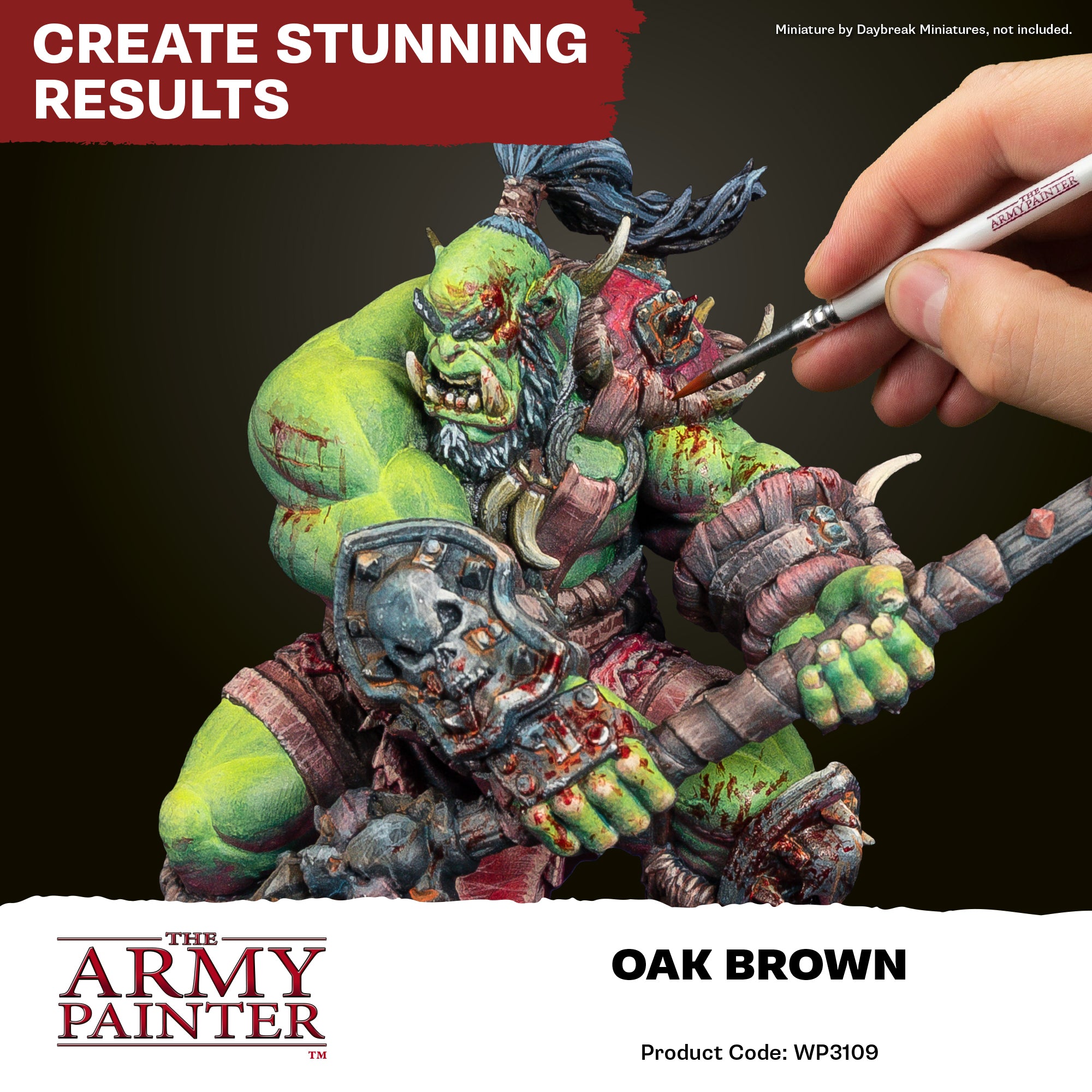 The Army Painter Warpaints Fanatic: Oak Brown (WP3109) – Gnomish