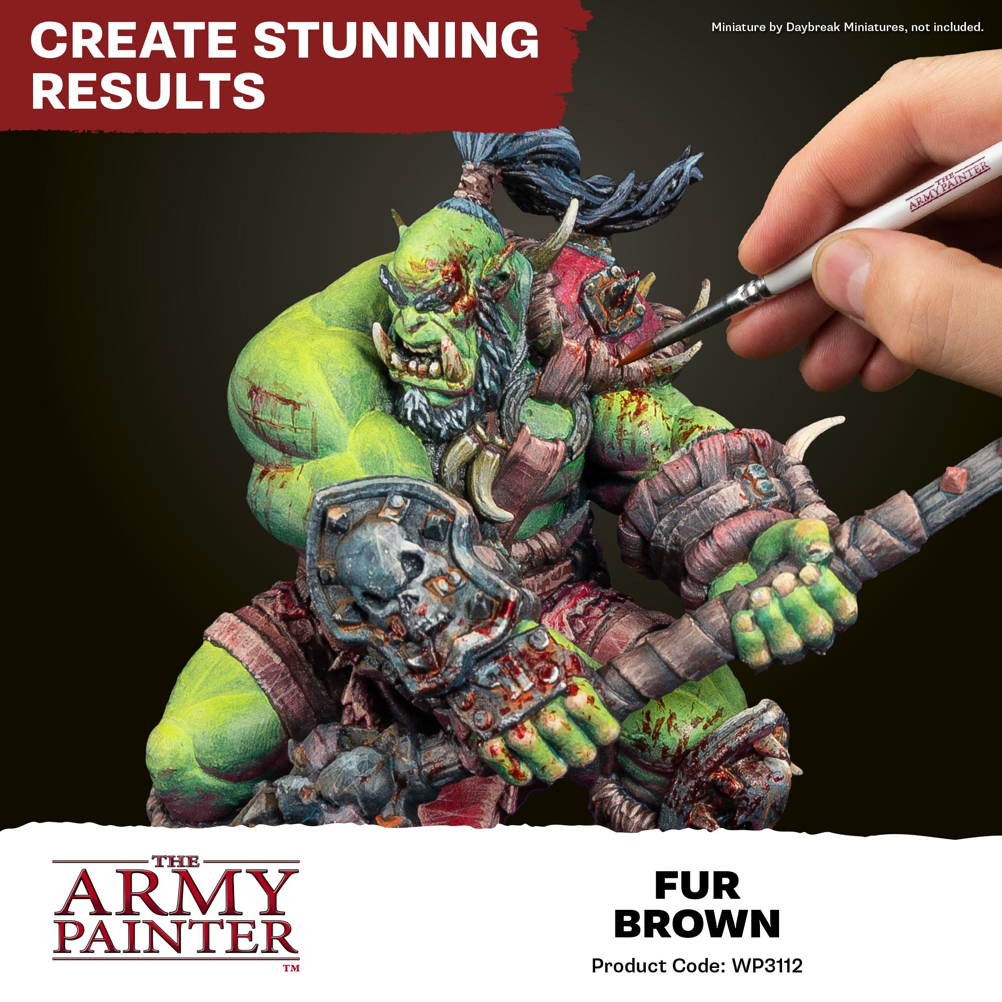 The Army Painter Warpaints Fanatic: Fur Brown (WP3112) – Gnomish