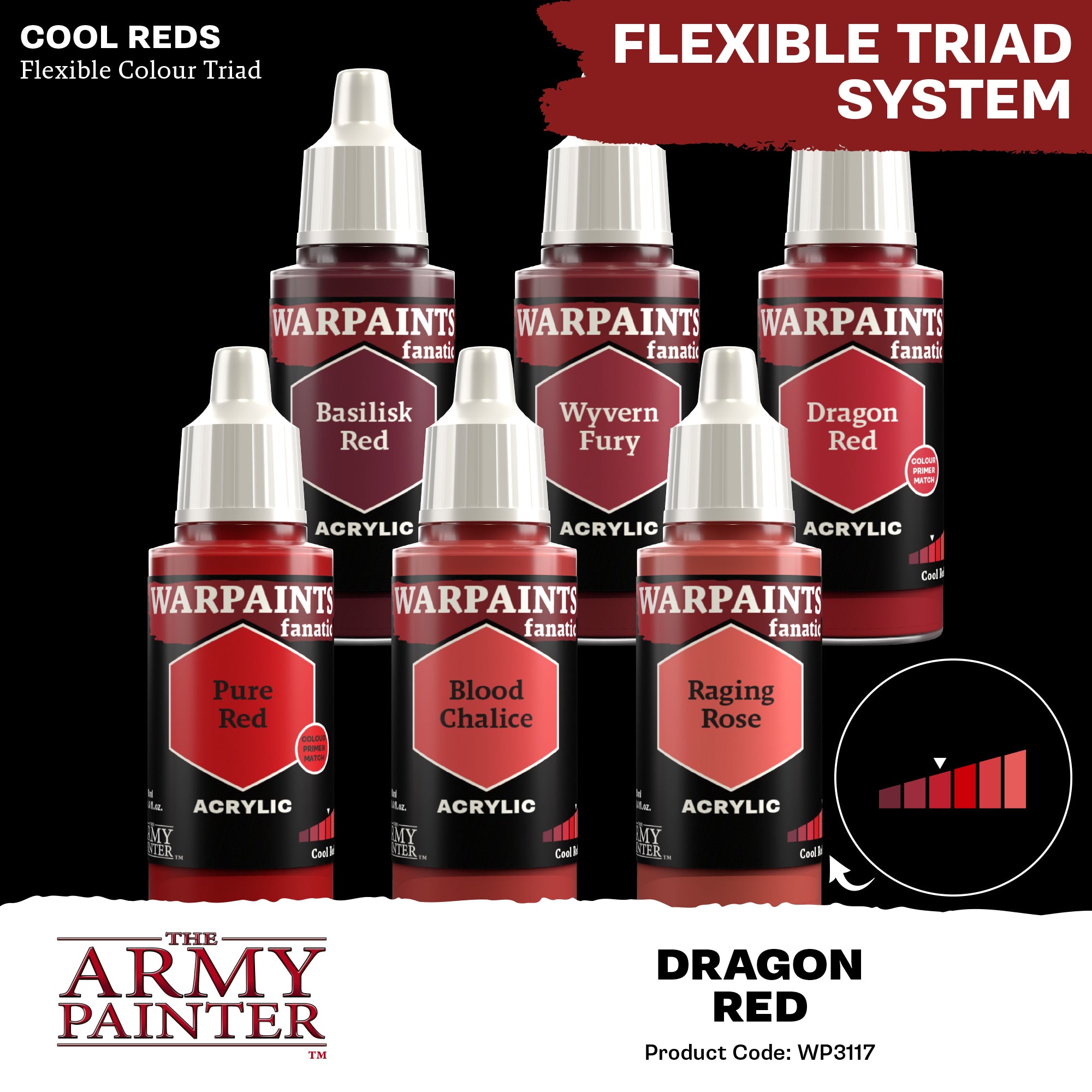 The Army Painter Warpaints Fanatic: Dragon Red (WP3117) – Gnomish