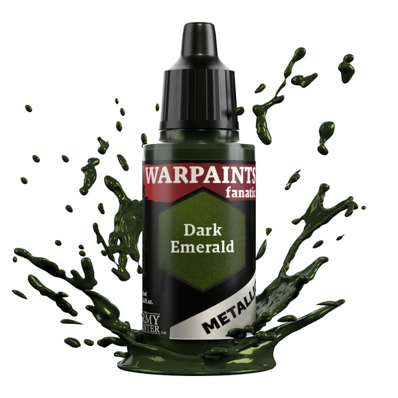 The Army Painter Warpaints Fanatic Metallic: Dark Emerald (WP3196)