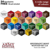 The Army Painter: Speedpaint Most Wanted Set 2.0 (WP8060) - New Formula