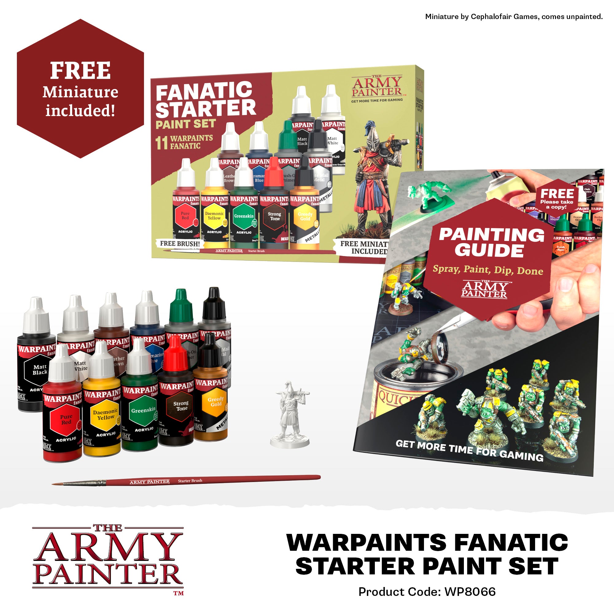 The Army Painter - Warpaints Fanatic: Starter Set