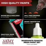 PREORDER - The Army Painter Warpaints Fanatic: Mega Paint Set (WP8067) - Expected Mar. 18