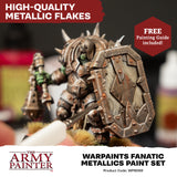 PREORDER - The Army Painter Warpaints Fanatic: Metallics Paint Set (WP8069) - Expected Apr. 22