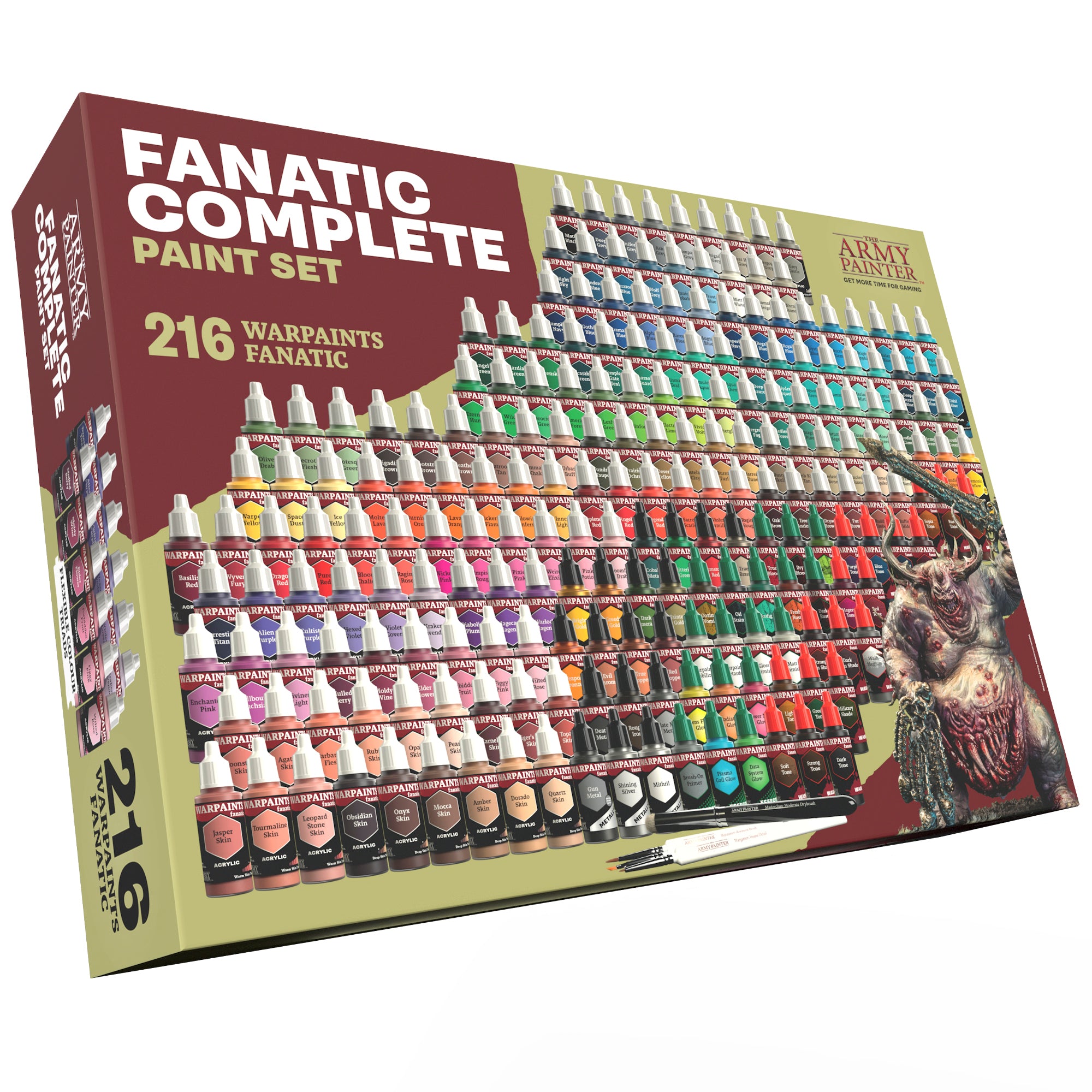 PREORDER - The Army Painter Warpaints Fanatic: Mega Paint Set (WP8067) –  Gnomish Bazaar