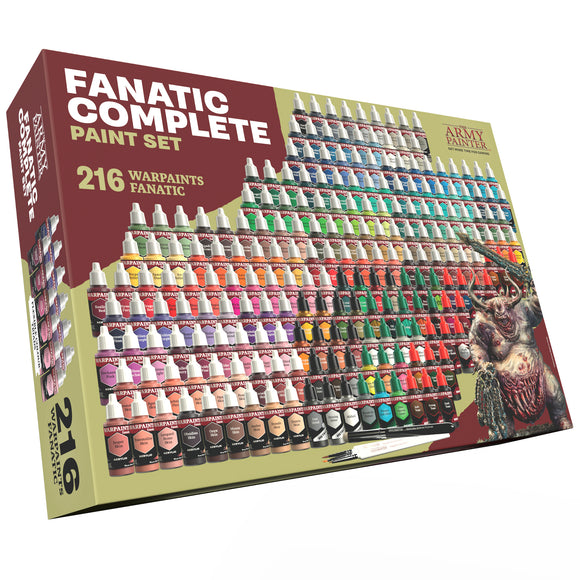 PREORDER - The Army Painter Warpaints Fanatic: Complete Paint Set (WP8070) - WAITING LIST AVAILABLE