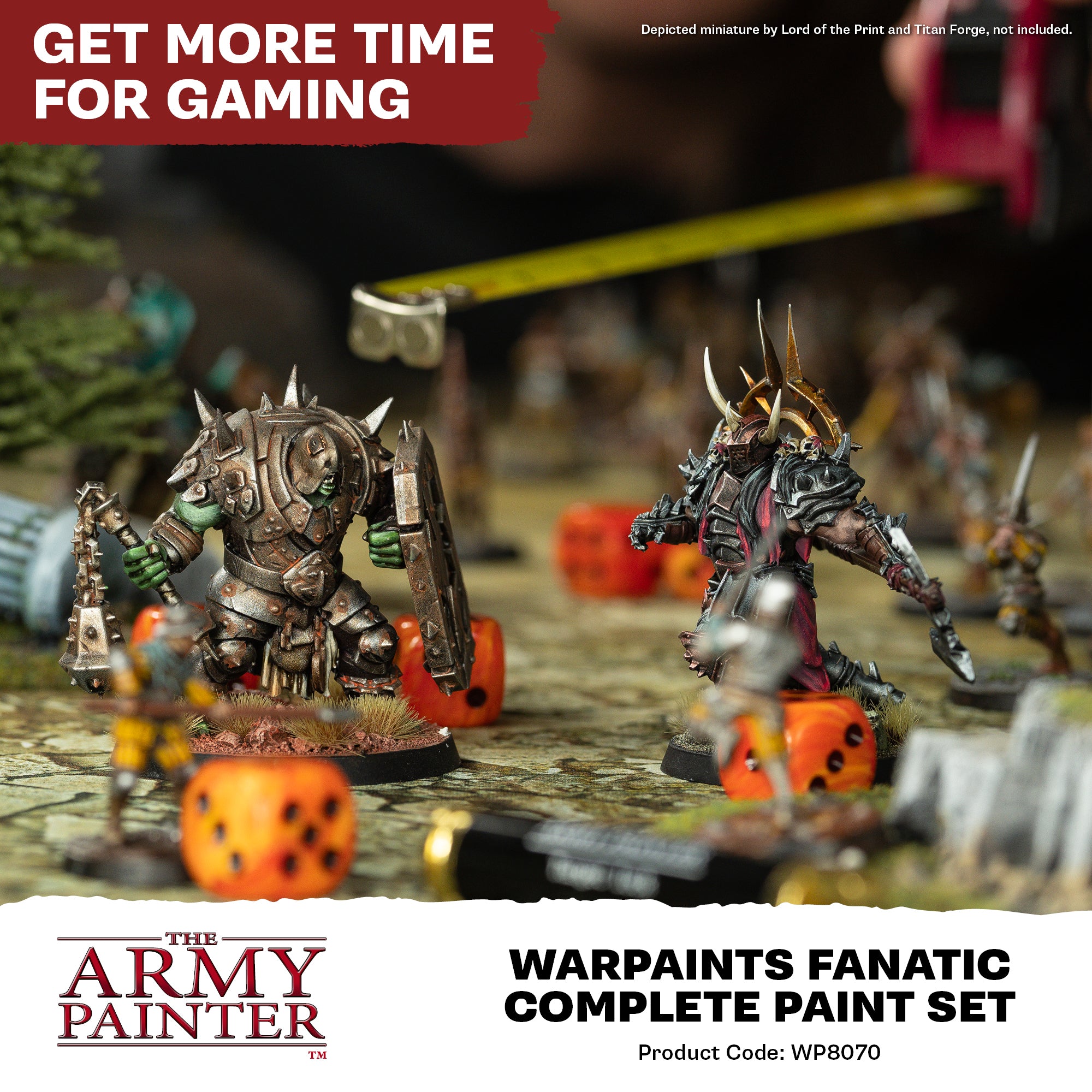 PREORDER - The Army Painter Warpaints Fanatic: Complete Paint Set (WP8 –  Gnomish Bazaar