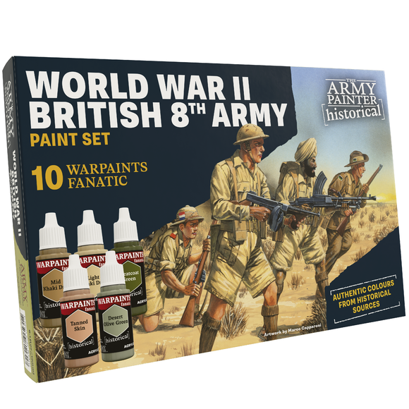 The Army Painter Historical: World War II British 8th Army Paint