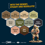 The Army Painter Historical: World War II British 8th Army Paint Set (WP8113)