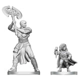 D&D Nolzur's Marvelous Miniatures: Goliath Barbarian & Halfling Rogue (90884)