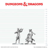 D&D Nolzur's Marvelous Miniatures: Tiefling Bard & Dwarf Cleric (90885)