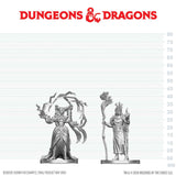 D&D Nolzur's Marvelous Miniatures: Human Druid & Elf Sorcerer (90886)