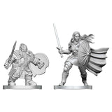 D&D Nolzur's Marvelous Miniatures: Dwarf Fighter & Orc Paladin (90887)