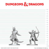 D&D Nolzur's Marvelous Miniatures: Elf Ranger & Dragonborn Monk (90888)
