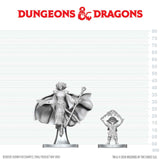 D&D Nolzur's Marvelous Miniatures: Gnome Warlock & Aasimar Wizard (90889)