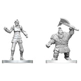 D&D Nolzur's Marvelous Miniatures: Cultist of Bane & Dwarf Zhentilar Soldier (90891)