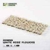 GamersGrass: Tufts - White Rose Flowers (6mm) (GGFS-WR)