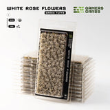 GamersGrass: Tufts - White Rose Flowers (6mm) (GGFS-WR)