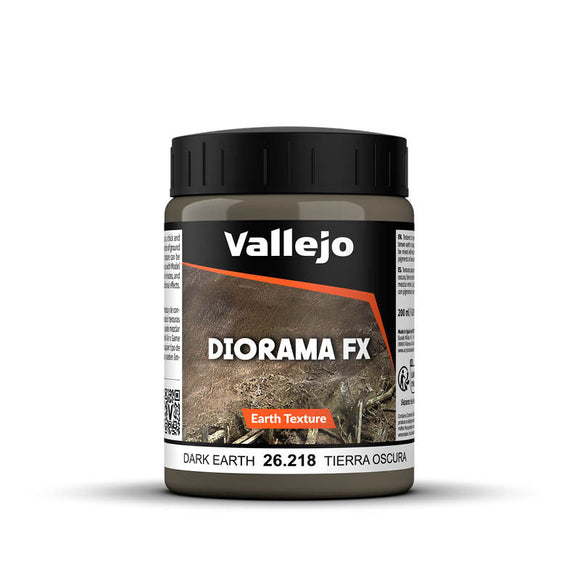 Vallejo Diorama FX: Dark Earth (200ml) (26.218)