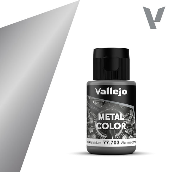 Vallejo Metal Color: Dark Aluminium (77.703)