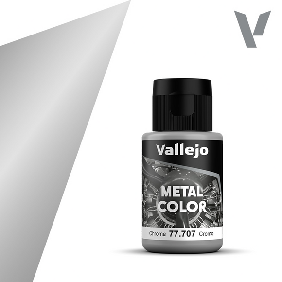 Vallejo Metal Color: Chrome (77.707)