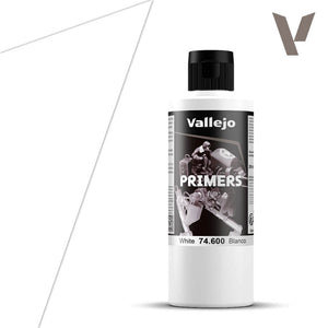 Vallejo Primers: White 200ml (74600)